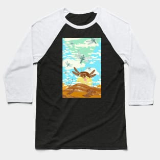 DRAGONFLY DREAM Baseball T-Shirt